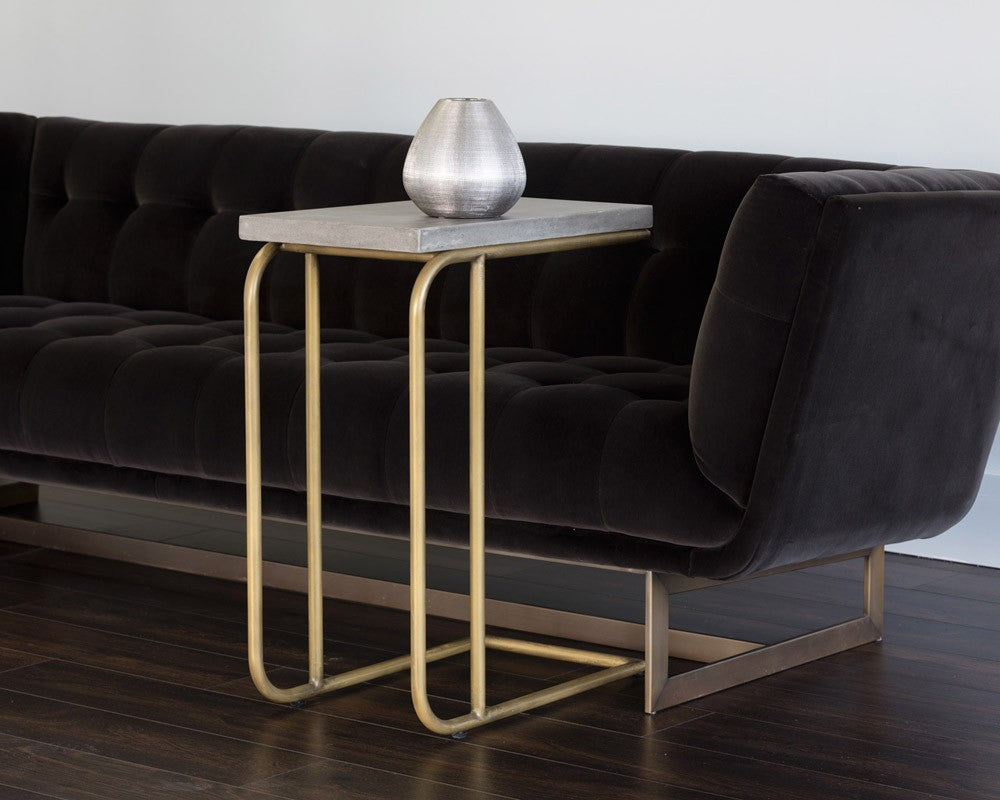 SUNPAN 102167  LUCIUS - C SHAPED END TABLE