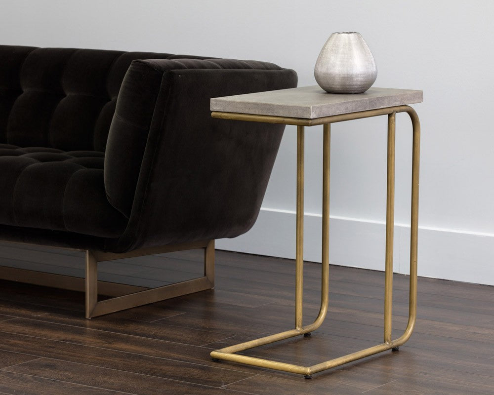 SUNPAN 102167  LUCIUS - C SHAPED END TABLE