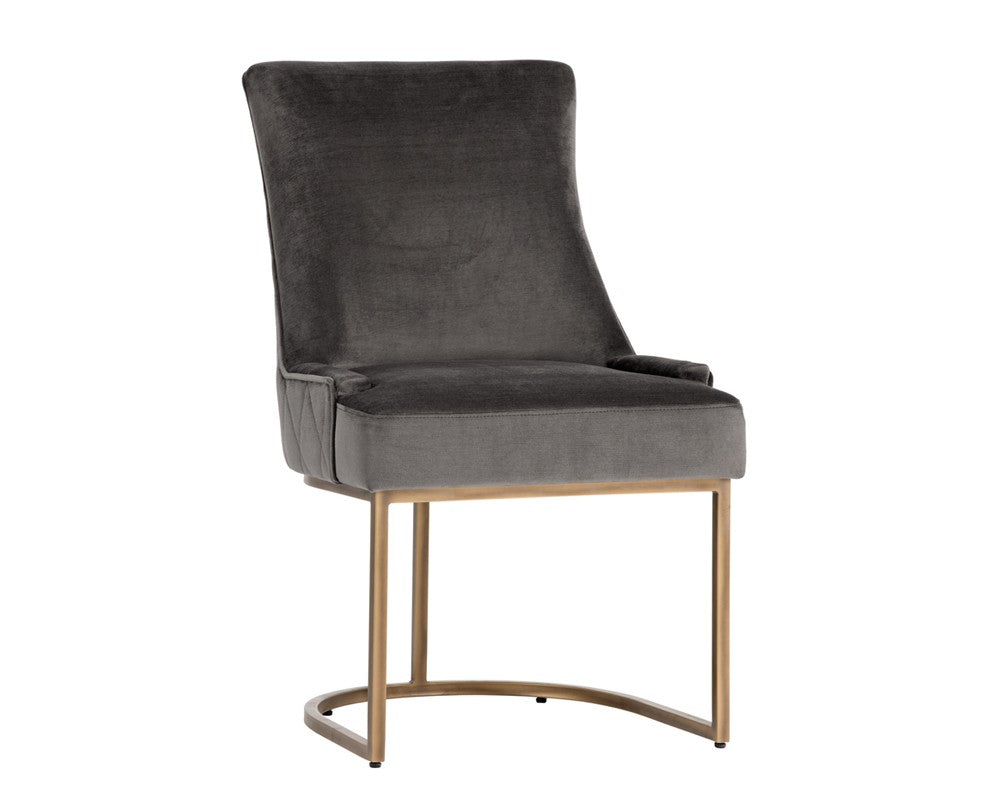 SUNPAN 102751  FLORENCE DINING CHAIR - RUSTIC BRONZE SET OF TWO