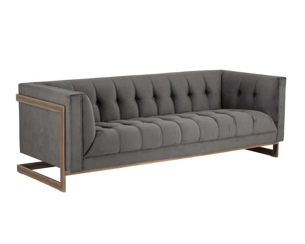 SUNPAN  102775  EKON SOFA - RUSTIC BRONZE