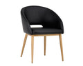 SUNPAN  102797  THATCHER DINING CHAIR - ANTIQUE BRASS