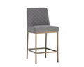 SUNPAN  102821  LEIGHLAND COUNTER STOOL -ANTIQUE BRASS