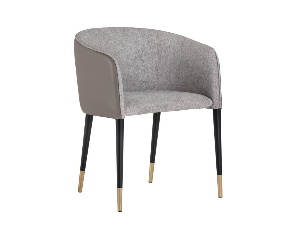 SUNPAN  103148  Asher Chair - Flint Grey / Napa Taupe