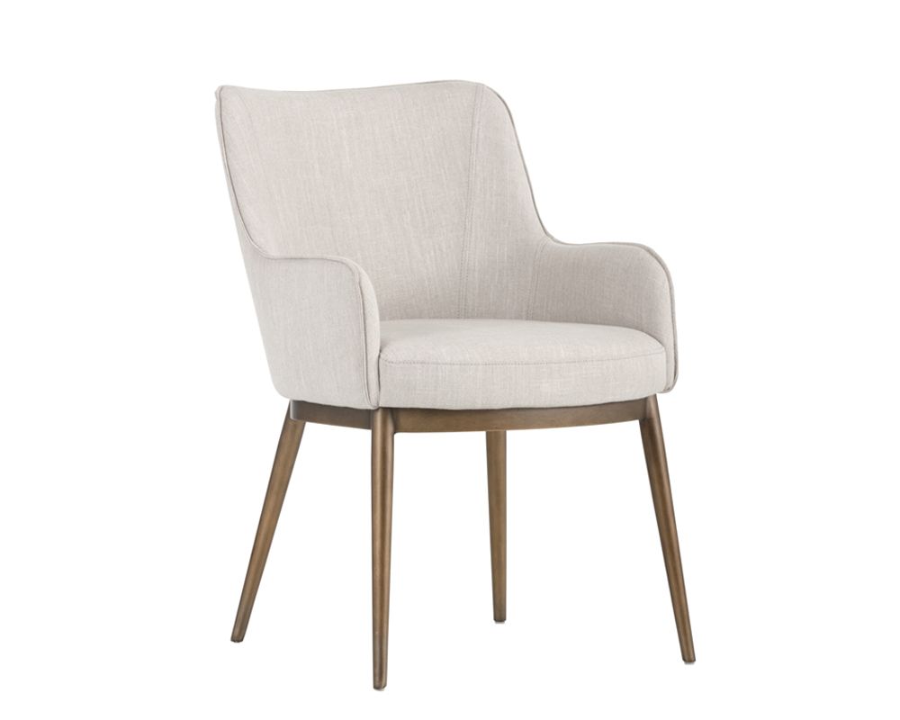 SUNPAN  103197  Franklin Dining Chair - Beige Linen