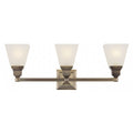 LIVEX LIGHTING  1033-01  Mission Bath Vanity