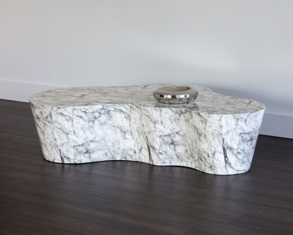 SUNPAN  103309 AVA COFFEE TABLE - MARBLE LOOK