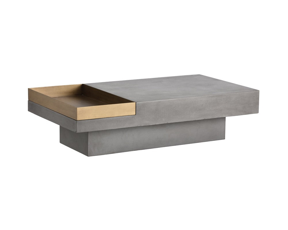 SUNPAN 103313  QUILL COFFEE TABLE - RECTANGULAR