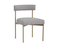 SUNPAN  103362  SENECA DINING CHAIR Grey  SET OF TWO
