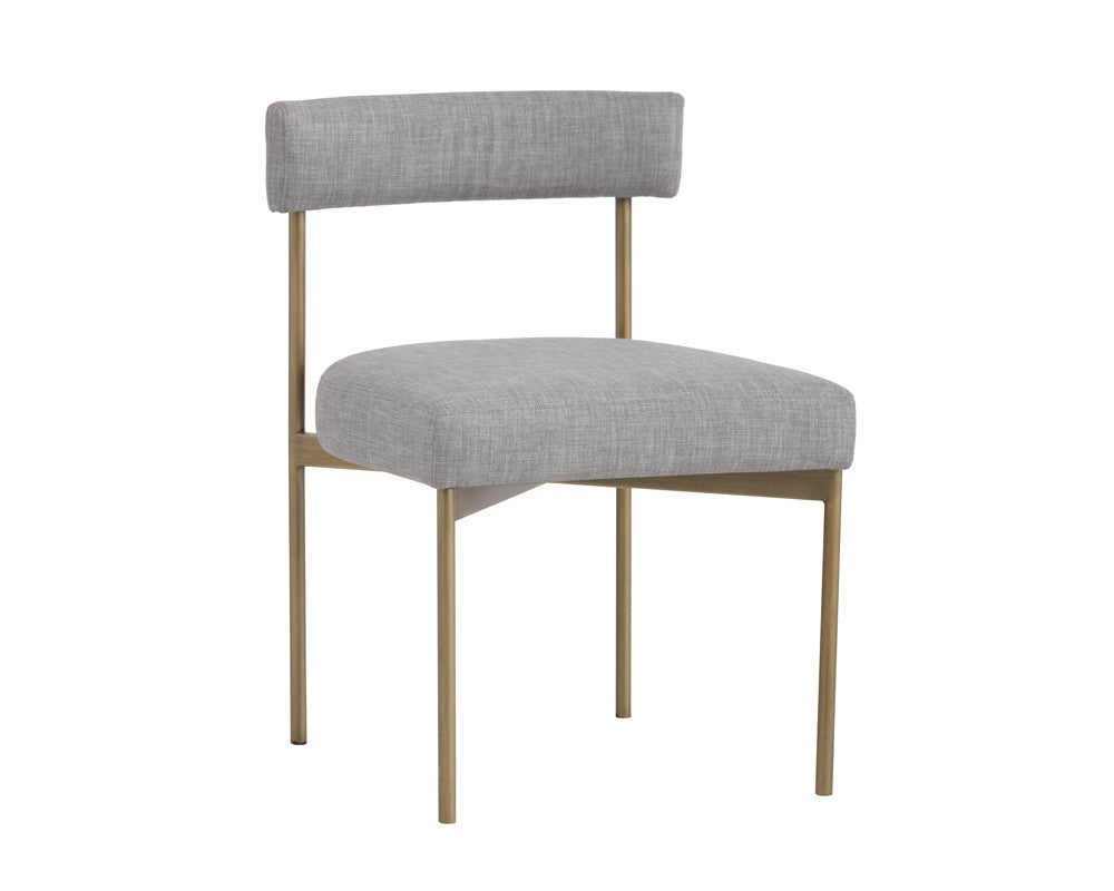 SUNPAN  103362  SENECA DINING CHAIR Grey  SET OF TWO