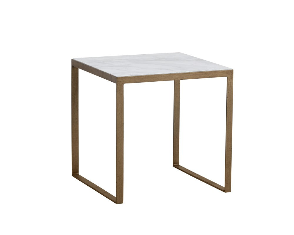 SUNPAN 103452  EVERT END TABLE - WHITE