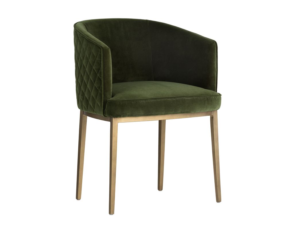 SUNPAN  103524  Cornella Dining Chair - Forest Green