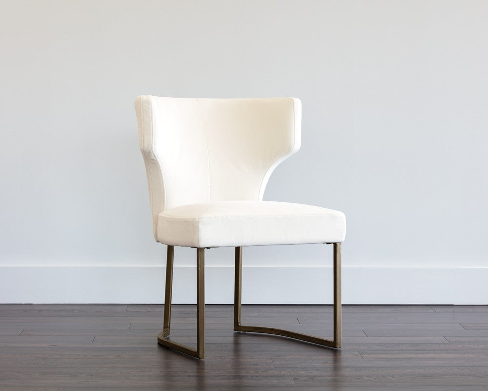SUNPAN  107812  YORKVILLE DINING CHAIR - ANTIQUE BRASS