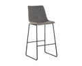 SUNPAN  104038  CAL BARSTOOL - ANTIQUE GREY  SET OF TWO