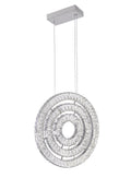 CWI LIGHTING   1046P20-3-601  Celina LED Chandelier with Chrome Finish