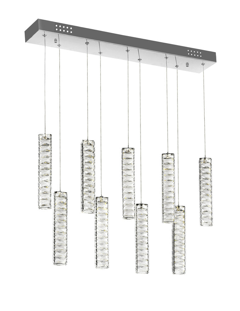 CWI LIGHTING  1046P32-9-601-RC  Celina LED Chandelier with Chrome Finish