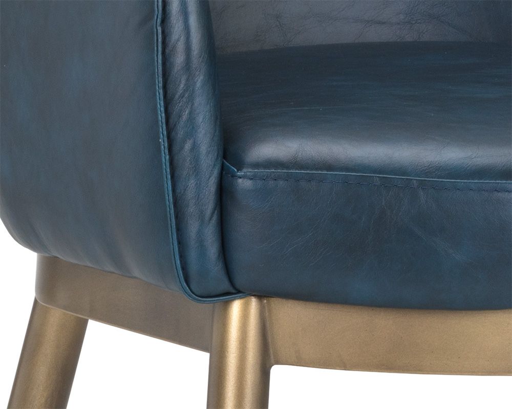 SUNPAN  104978 Franklin Dining Chair - Vintage Blue