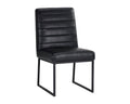 SUNPAN   105157  Spyros Dining Chair - Coal Black  SET OF TWO