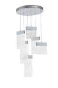 CWI LIGHTING  1090P16-6-269  Carolina LED Chandelier with Pewter Finish