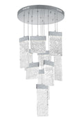 CWI LIGHTING  1090P20-10-269  Carolina LED Chandelier with Pewter Finish