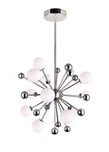 CWI LIGHTING   1125P24-11-613  Element 11 Light Chandelier with Polished Nickel Finish