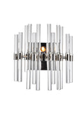 CWI LIGHTING  1137W10-1-613  Miroir 2 Light Wall Light with Polished Nickel Finish