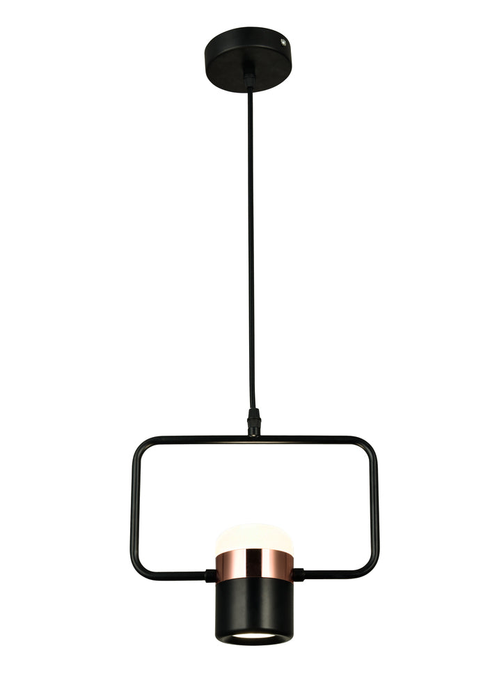 CWI LIGHTING  1147P10-1-101  Moxie LED Down Mini Pendant with Black Finish