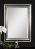 UTTERMOST  12005 B  STUART SILVER VANITY MIRROR