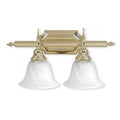 LIVEX LIGHTING 1282-02  French Regency  Bath Vanity