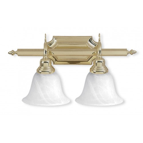 LIVEX LIGHTING 1282-02  French Regency  Bath Vanity