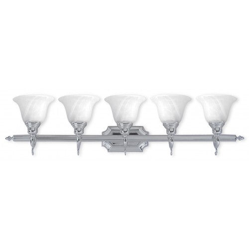 LIVEX LIGHTING  1285-05 French Regency  Bath Vanity