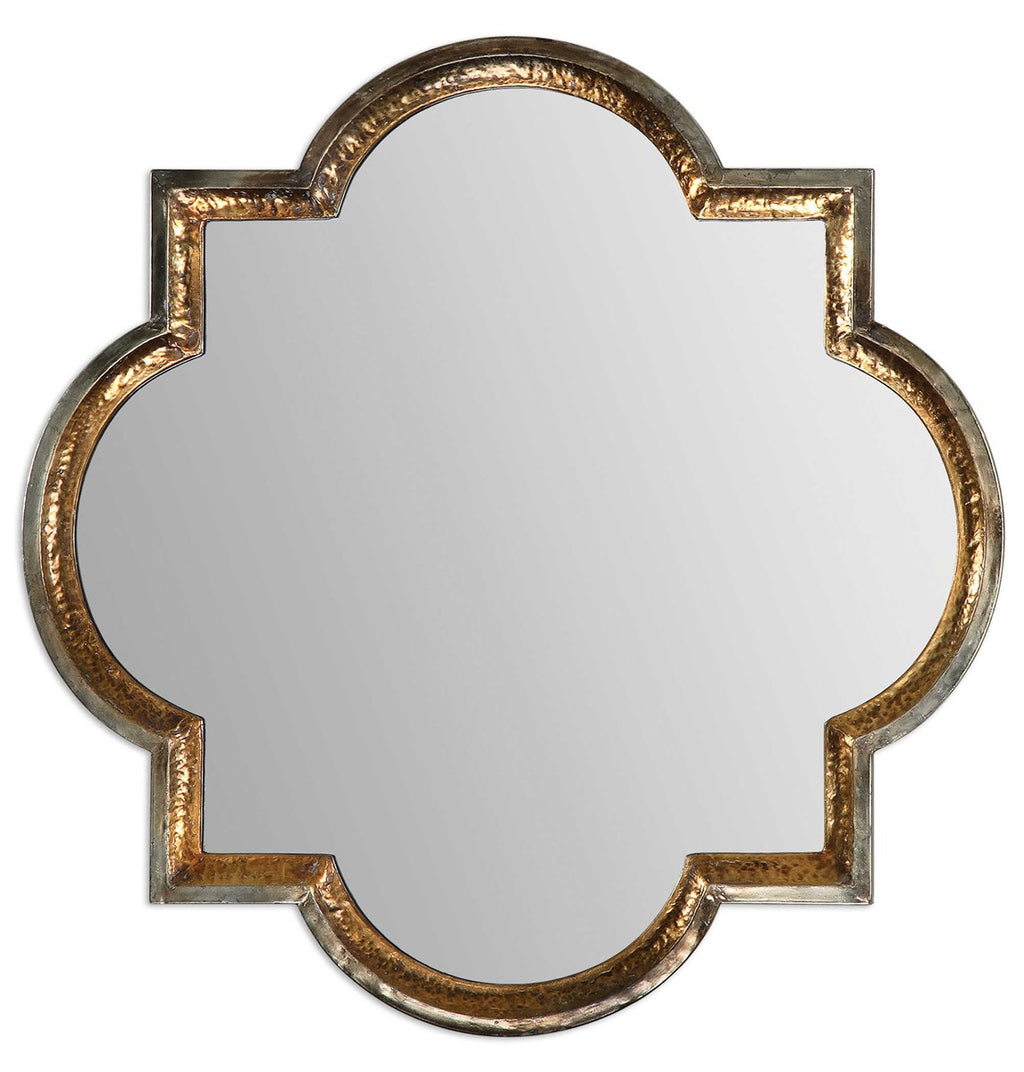 UTTERMOST   12862  LOUROSA QUATREFOIL MIRROR