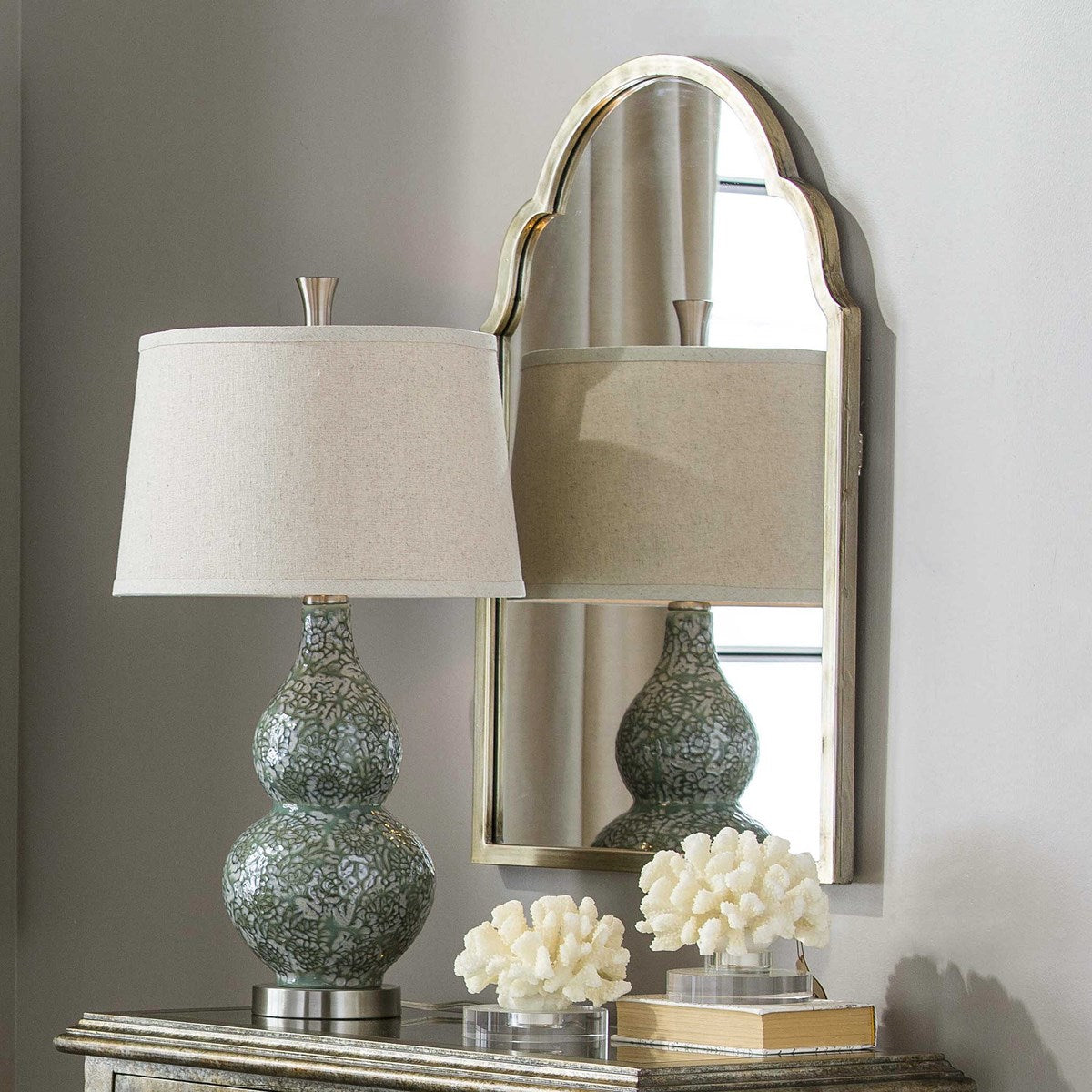 UTTERMOST  12906  BRAYDEN PETITE ARCH MIRROR