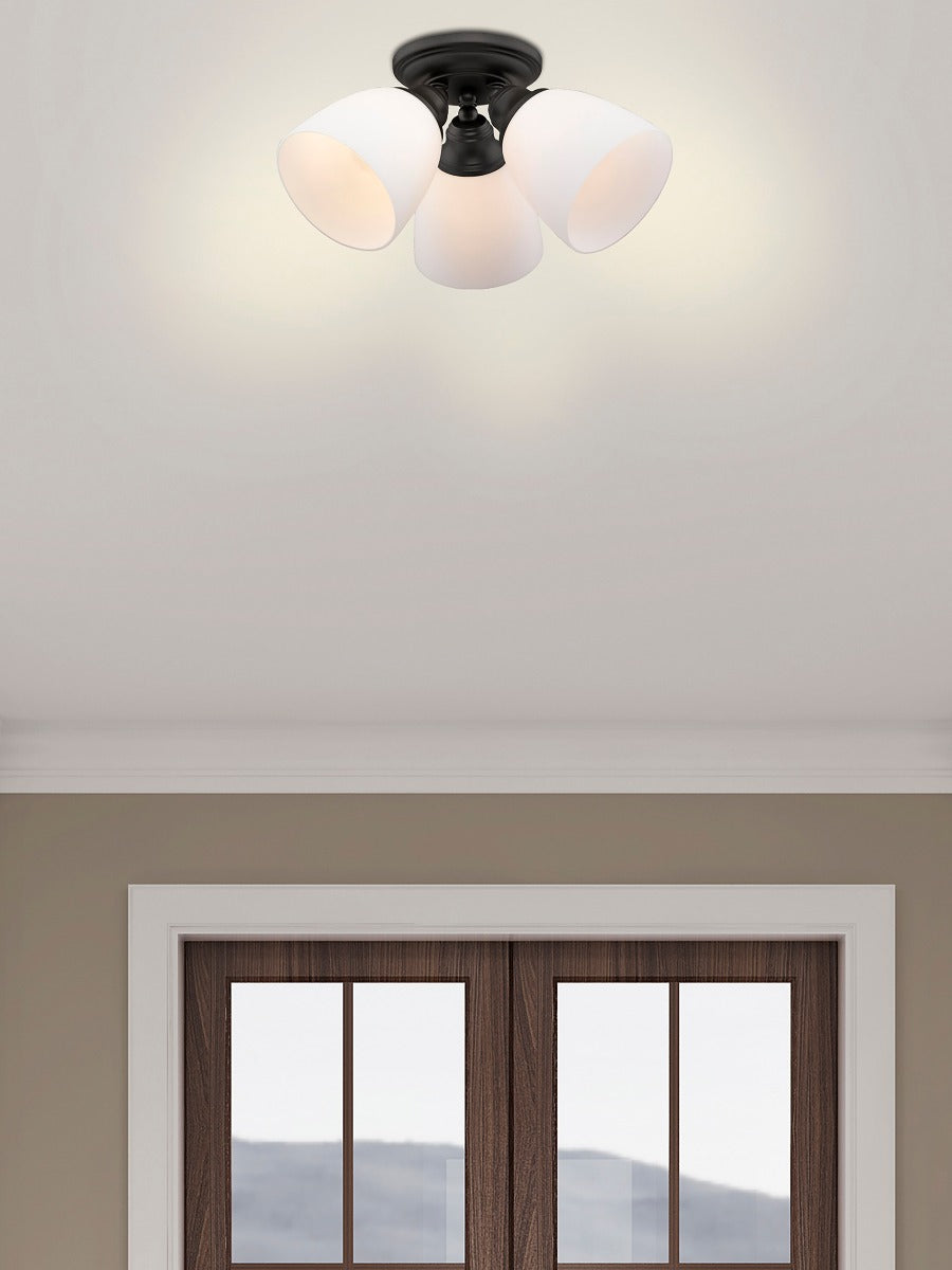 LIVEX LIGHTING  13664-07  Somerville  Ceiling Mount
