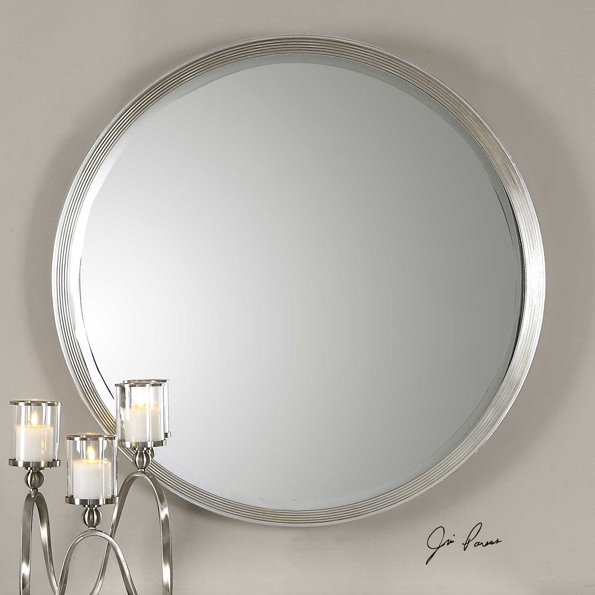 UTTERMOST  14547  SERENZA ROUND MIRROR