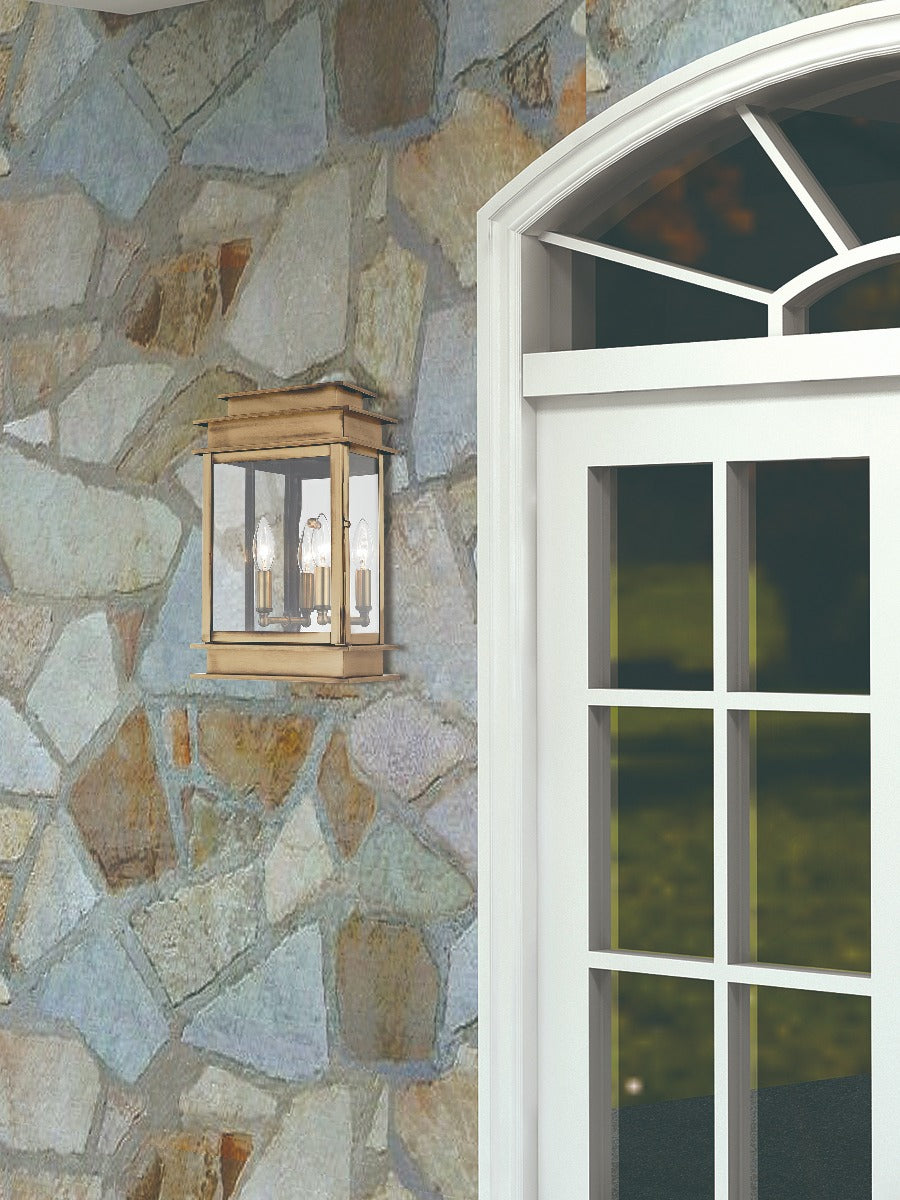 LIVEX LIGHTING  2016-01  Princeton  Wall Lantern
