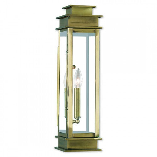 LIVEX LIGHTING 20207-01  Princeton  Wall Lantern