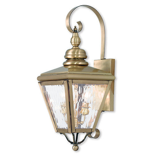 LIVEX LIGHTING  2031-01  Cambridge  Wall Lantern/Wall Sconce