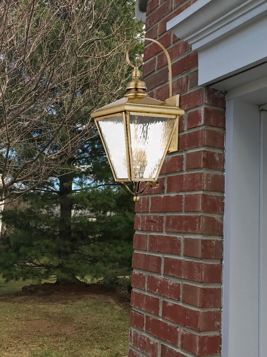 LIVEX LIGHTING  2031-01  Cambridge  Wall Lantern/Wall Sconce