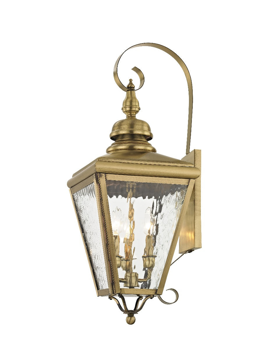 LIVEX LIGHTING  2033-01  Cambridge  Wall Lantern