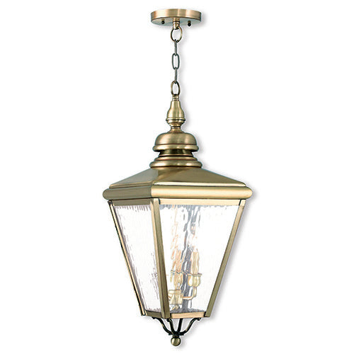 LIVEX LIGHTING  2035-01 Cambridge  Pendant Lantern