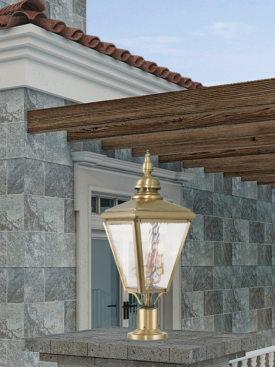 LIVEX LIGHTING  20433-01  Cambridge  Post Top Lantern