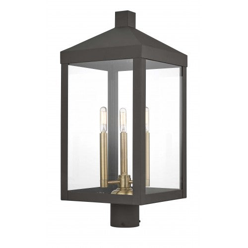 LIVEX LIGHTING  20586-07  Nyack  Post Top Lantern
