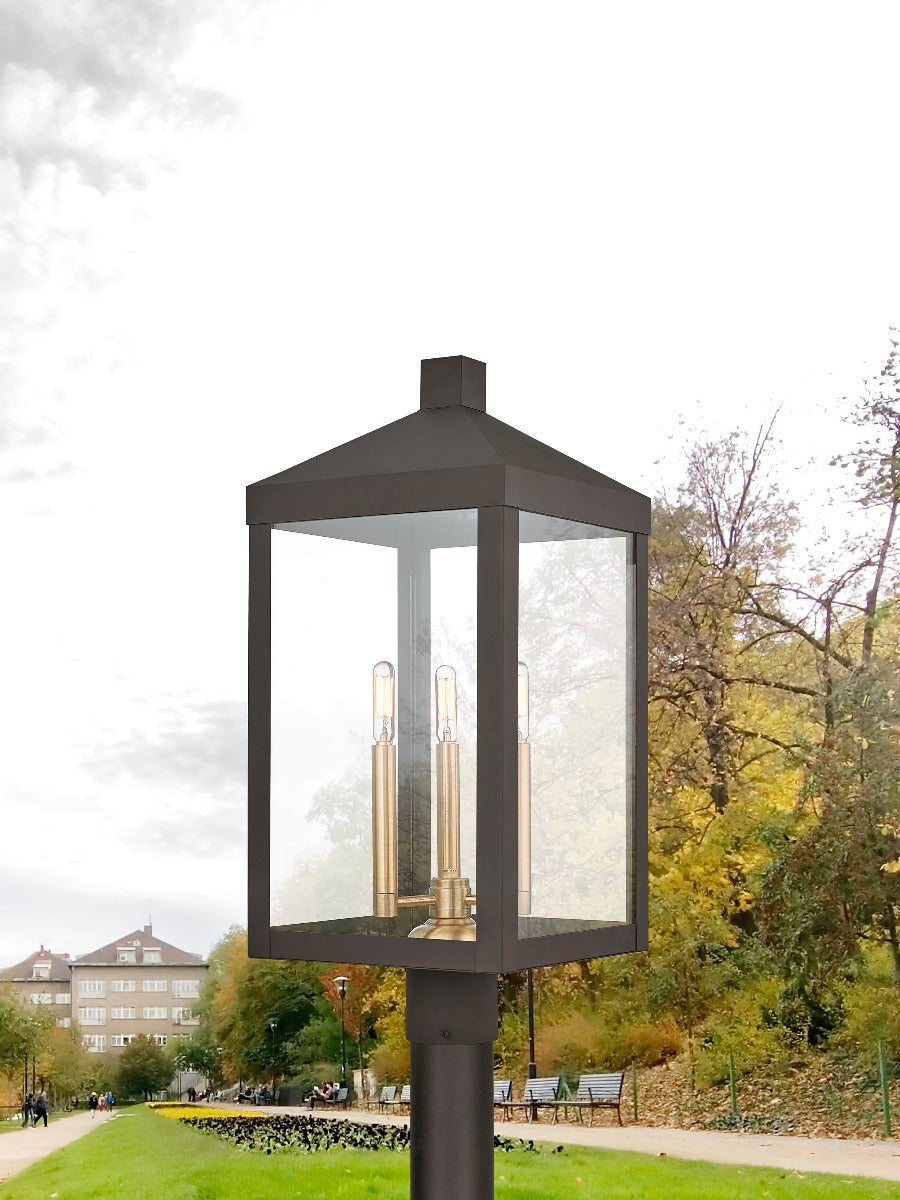 LIVEX LIGHTING  20586-07  Nyack  Post Top Lantern