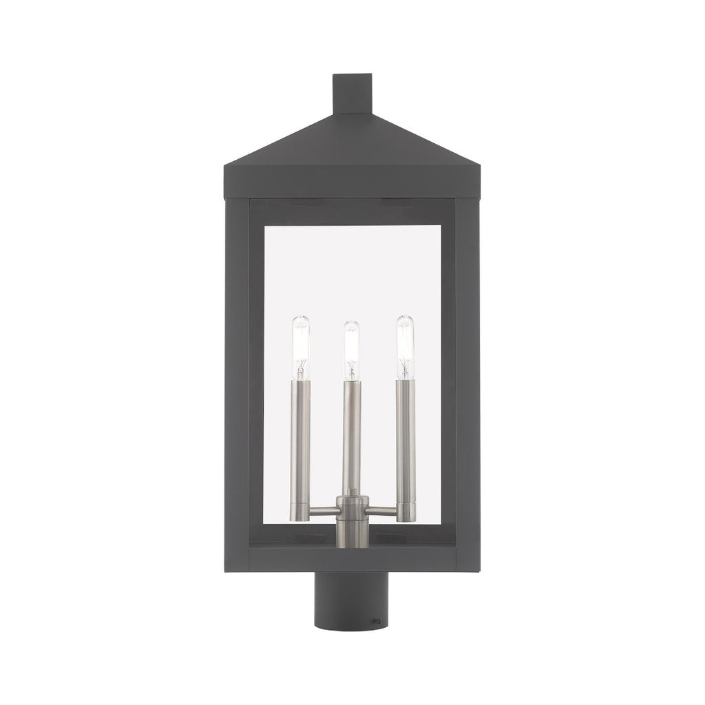 LIVEX LIGHTING  20586-76  Nyack Post Top Lantern