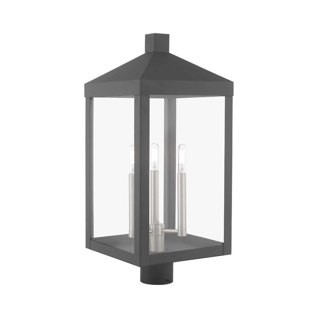 LIVEX LIGHTING  20586-76  Nyack Post Top Lantern