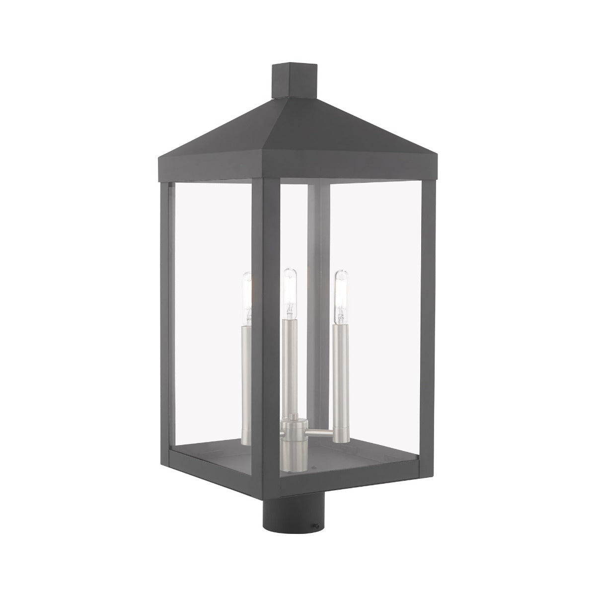 LIVEX LIGHTING  20586-76  Nyack Post Top Lantern