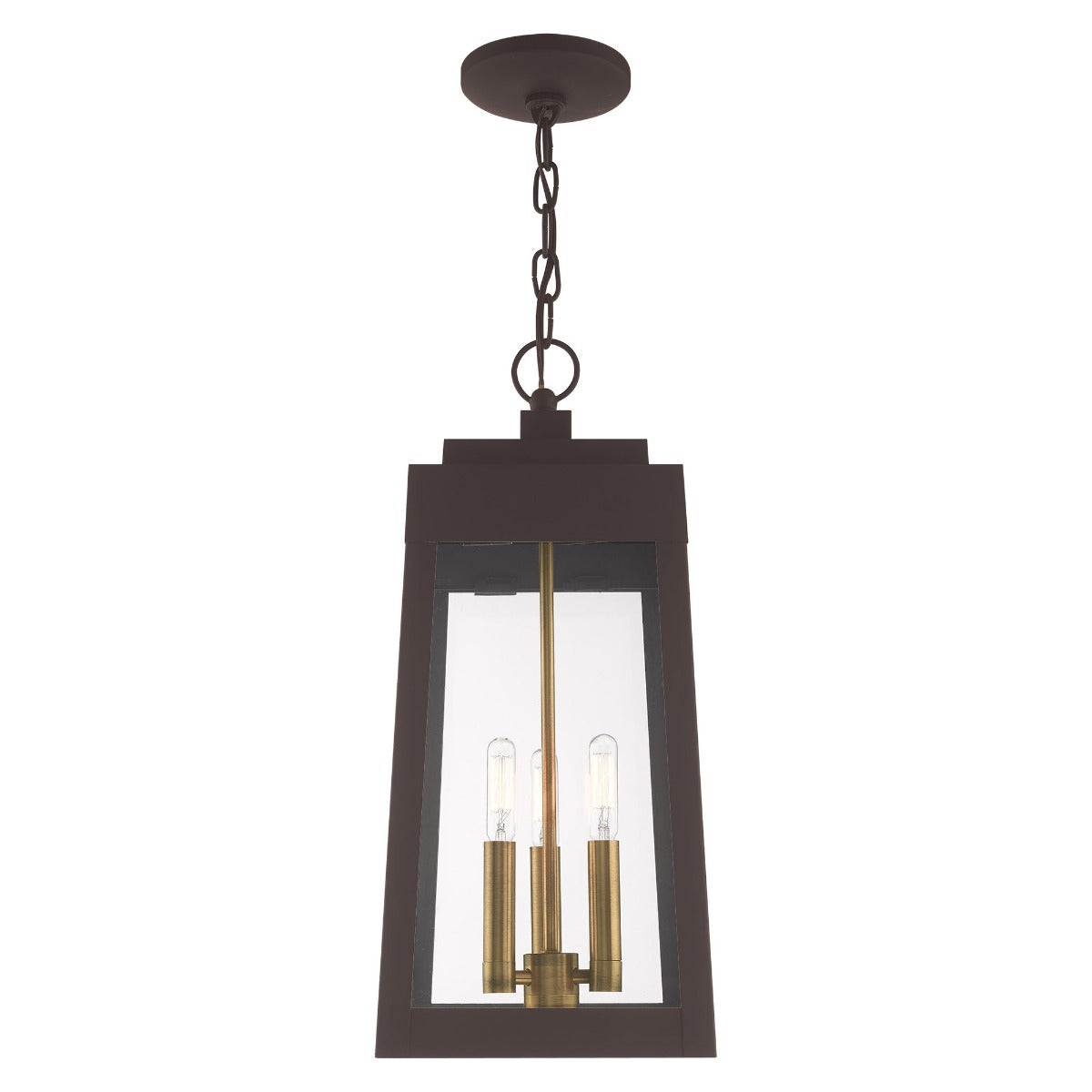 LIVEX LIGHTING  20857-07  Oslo Pendant Lantern