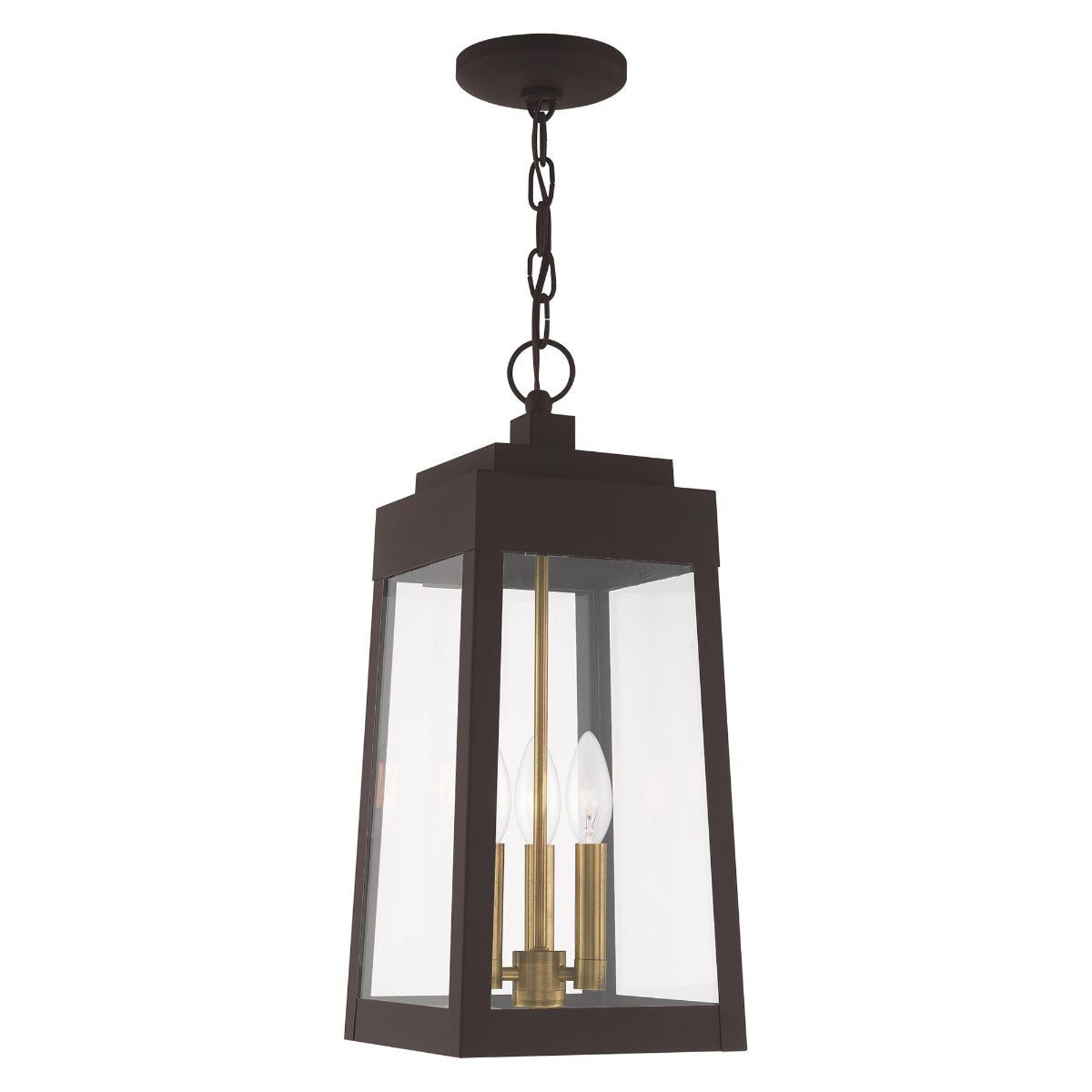 LIVEX LIGHTING  20857-07  Oslo Pendant Lantern