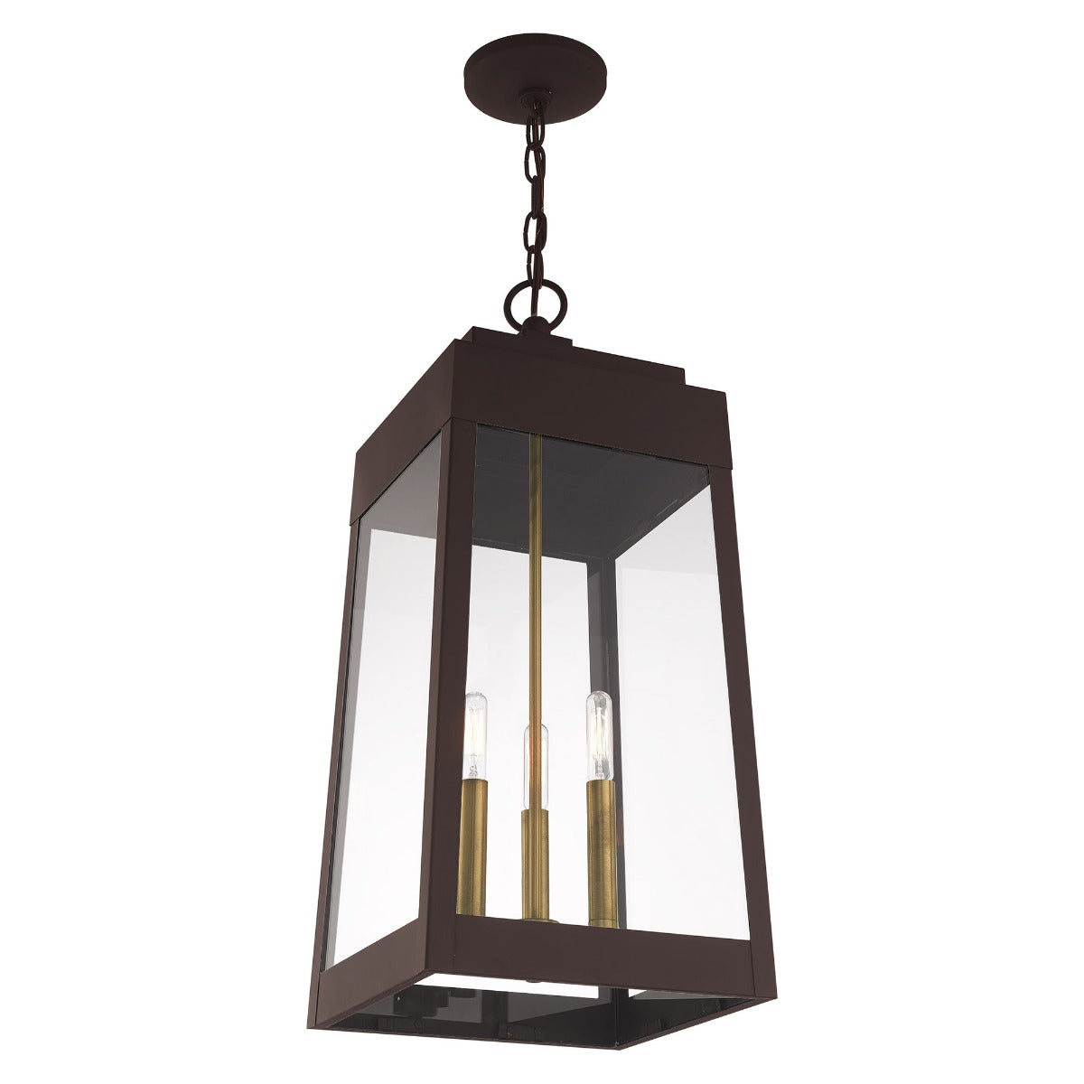 LIVEX LIGHTING  20860-07 Oslo Pendant Lantern