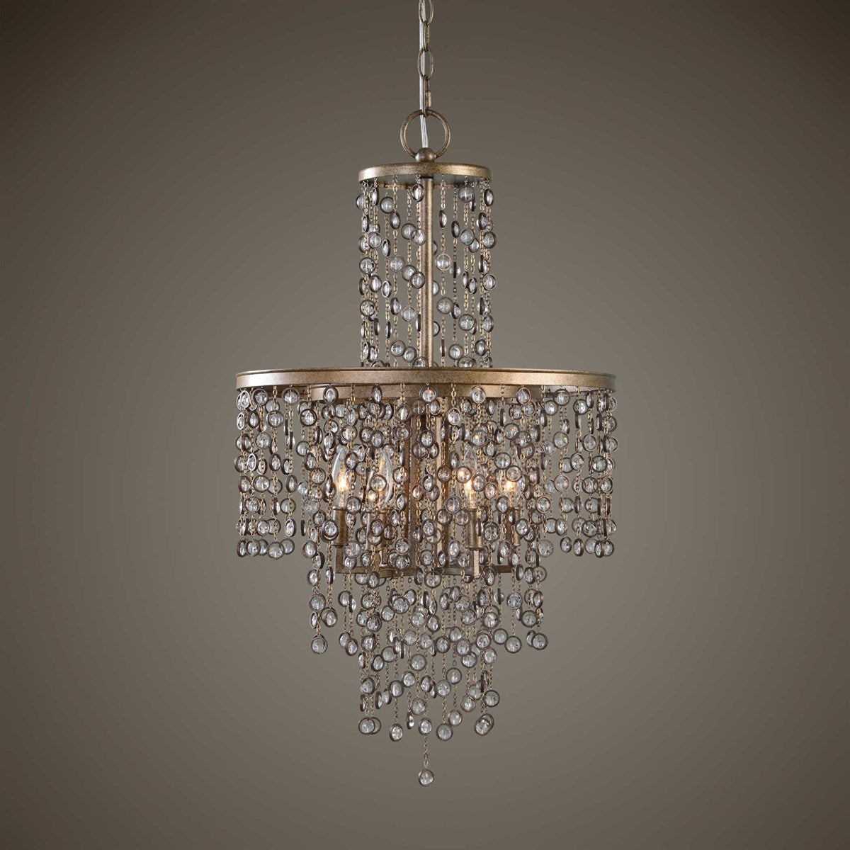 UTTERMOST  21288  VALKA 6 LT. CHANDELIER